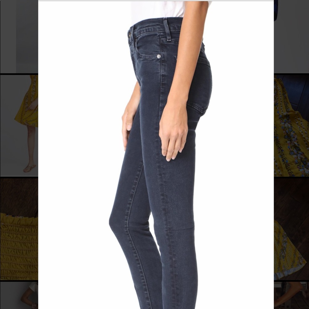 Levi's Made & Crafted High Skinny Black Jeans